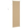 vidaXL Venetianer Jalousie Hellbraun mit Muster 150 x 60 cm PVC