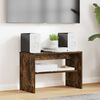 vidaXL TV-Schr&auml;nk Ger&auml;ucherte Eiche 60 x 30 x 40 cm Holzwerkstoff