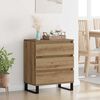 vidaXL Sideboard Artisan-Eiche 60 x 35 x 70 cm Holzwerkstoff