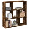 vidaXL Raumteiler-B&uuml;cherregal R&auml;uchereiche 102x29x103,5 cm