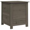 vidaXL Outdoor-Kissenbox Anthrazit 50x50x56 cm Massivholz Tanne