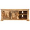 vidaXL TV-Schrank 110x35x45 cm Massivholz Mango