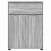 vidaXL Badezimmerschrank mit Regal Graues Sonoma 72,5 x 36,5 x 100 cm