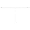 vidaXL Standmarkise Automatisch 600x300 cm Creme