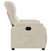 vidaXL Relaxsessel Beige Mikrofasergewebe