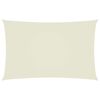 vidaXL Sonnensegel Oxford-Gewebe Rechteckig 2,5x5 m Creme