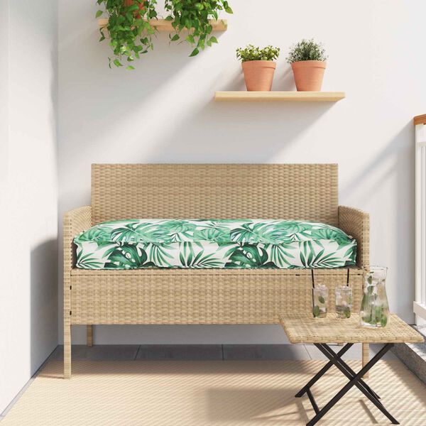 vidaXL Kissen Blatt Blattmuster 120 x 60 x 12 cm Oxford-Stoff