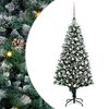 vidaXL Künstlicher Weihnachtsbaum mit 300 LEDs mit Ständer Grün 180 cm
