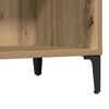 vidaXL Plattenschrank Artisan-Eiche 84,5x38x89 cm Holzwerkstoff