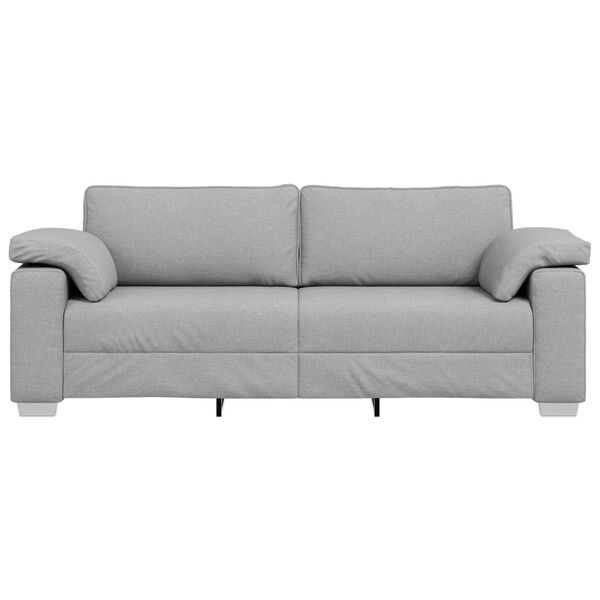 vidaXL Sofa Wolkengrau 219 x 80 x 82 cm Stoff