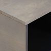 vidaXL Couchtisch Grau 80 x 50 x 40 cm Massivholz Mango