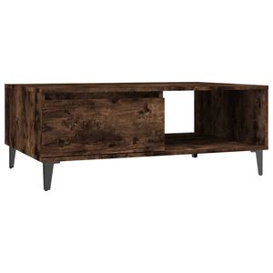 vidaXL Couchtisch R&auml;uchereiche 90x60x35 cm Holzwerkstoff