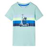 Kinder-T-Shirt Helles Minzgr&uuml;n 140