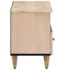 vidaXL TV-Schrank 80x33x46 cm Massivholz Mango