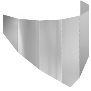 vidaXL Raseneinfassung 100 x 45 cm Stahl Silber