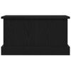 vidaXL Aufbewahrungsbox Schwarz Eichen-Optik 50 x 30 x 28 cm
