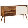 vidaXL Sideboard Massivholz Akazie 118x30x66 cm