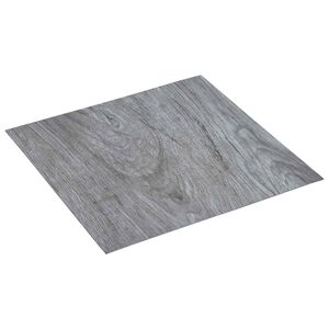 vidaXL Bodenplanken Hellgrau 5,11 m&sup2; 55 Stk. PVC