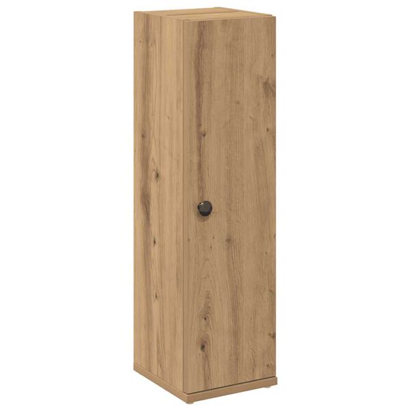 vidaXL Badezimmerschrank mit Rollenhalter Artisan-Eiche 20,5x22x72 cm