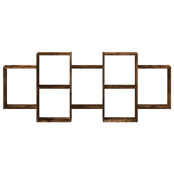 vidaXL Wandregal R&auml;uchereiche 159x18x65 cm Holzwerkstoff