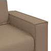 vidaXL Sofa Cappuccino 99 x 80 x 84 cm Stoff