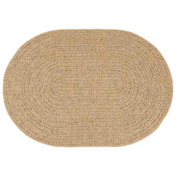 vidaXL Teppich ZIZUR Braun PP