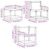 vidaXL Outdoor-Sofagarnitur mit Kissen 8 pcs Natur und Beige