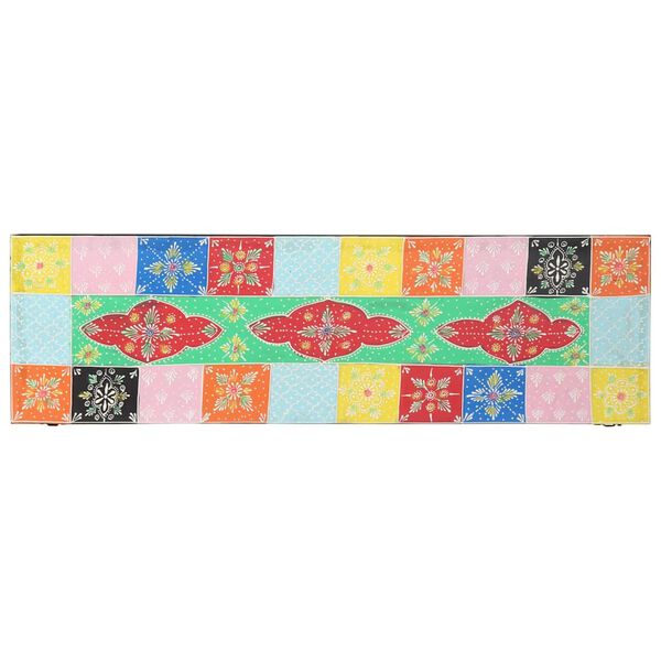 vidaXL TV-Schr&auml;nk mit Regal Mehrfarbig 100 x 30 x 22 cm Holzwerkstoff