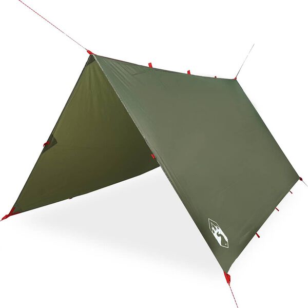vidaXL Tarp Olivgrün 306x306 cm Wasserdicht
