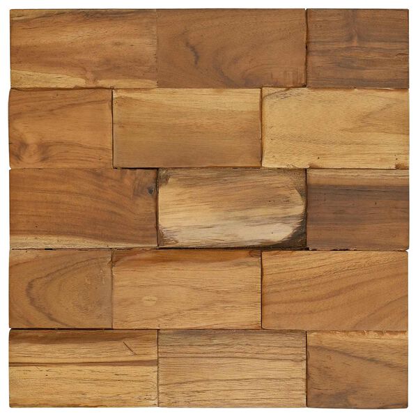 vidaXL Aufbewahrungshocker Braun 40 x 40 x 45 cm Massivholz Teak