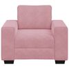 vidaXL Sessel Rosa 100x77x82 cm Samt