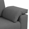 vidaXL Sofa Dunkelgrau 219 x 80 x 82 cm Stoff