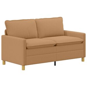 vidaXL Sofa Beige 156 x 81 x 87,5 cm Stoff