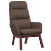 vidaXL Relaxsessel Taupe Stoff