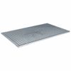 vidaXL Gitter Silber 100 x 60 x 2 cm Feuerverzinkter Stahl