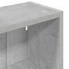 vidaXL Badezimmer-Wandschrank mit Regal Betongrau 40 x 16 x 62,5 cm