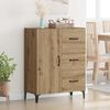vidaXL Sideboard Artisan-Eiche 69,5 x 34 x 90 cm Holzwerkstoff