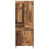 vidaXL Highboard mit Schubladen 2 pcs Altholz Holzwerkstoff