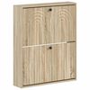 vidaXL Wandmontierter Schuhschrank ALKMAAR 71 x 17 x 86 cm