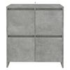 vidaXL Sideboards 2 Stk. Betongrau 70x41x75 cm Holzwerkstoff