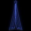 vidaXL LED Weihnachtsbaum 339 LEDs Blau 187 cm