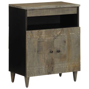 vidaXL Sideboard 60x33x75 cm Massivholz Mango