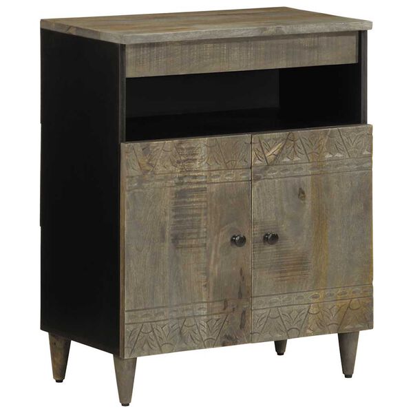 vidaXL Sideboard 60x33x75 cm Massivholz Mango