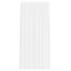 vidaXL Spitzenvorhang Wei&szlig; 280 x 200 cm Polyester