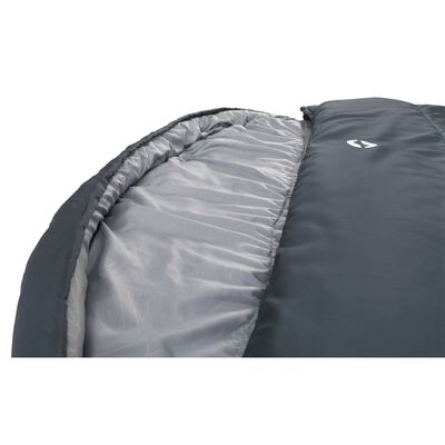 Outwell Doppelschlafsack Campion Lux Linker Reißverschluss Dunkelgrau