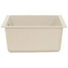 vidaXL Waschbecken Beige 430 x 460 mm 80% Quarz und 20% Harz