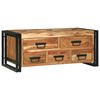 vidaXL Couchtisch Braun 90 x 50 x 38 cm Massivholz Akazie