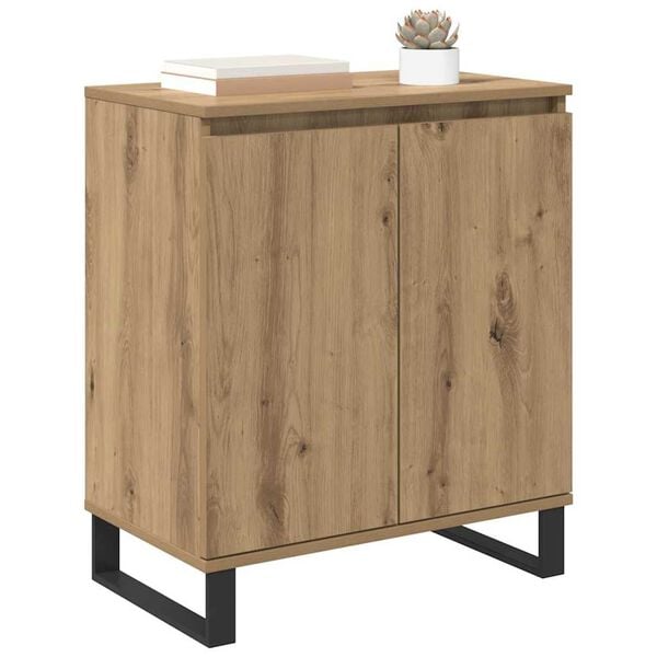 vidaXL Sideboard Artisan-Eiche 60 x 35 x 70 cm Holzwerkstoff