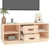 vidaXL TV-Schrank 100x34x40 cm Massivholz Kiefer
