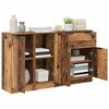 vidaXL Sideboard mit Schubladen 3 pcs Altholz Holzwerkstoff